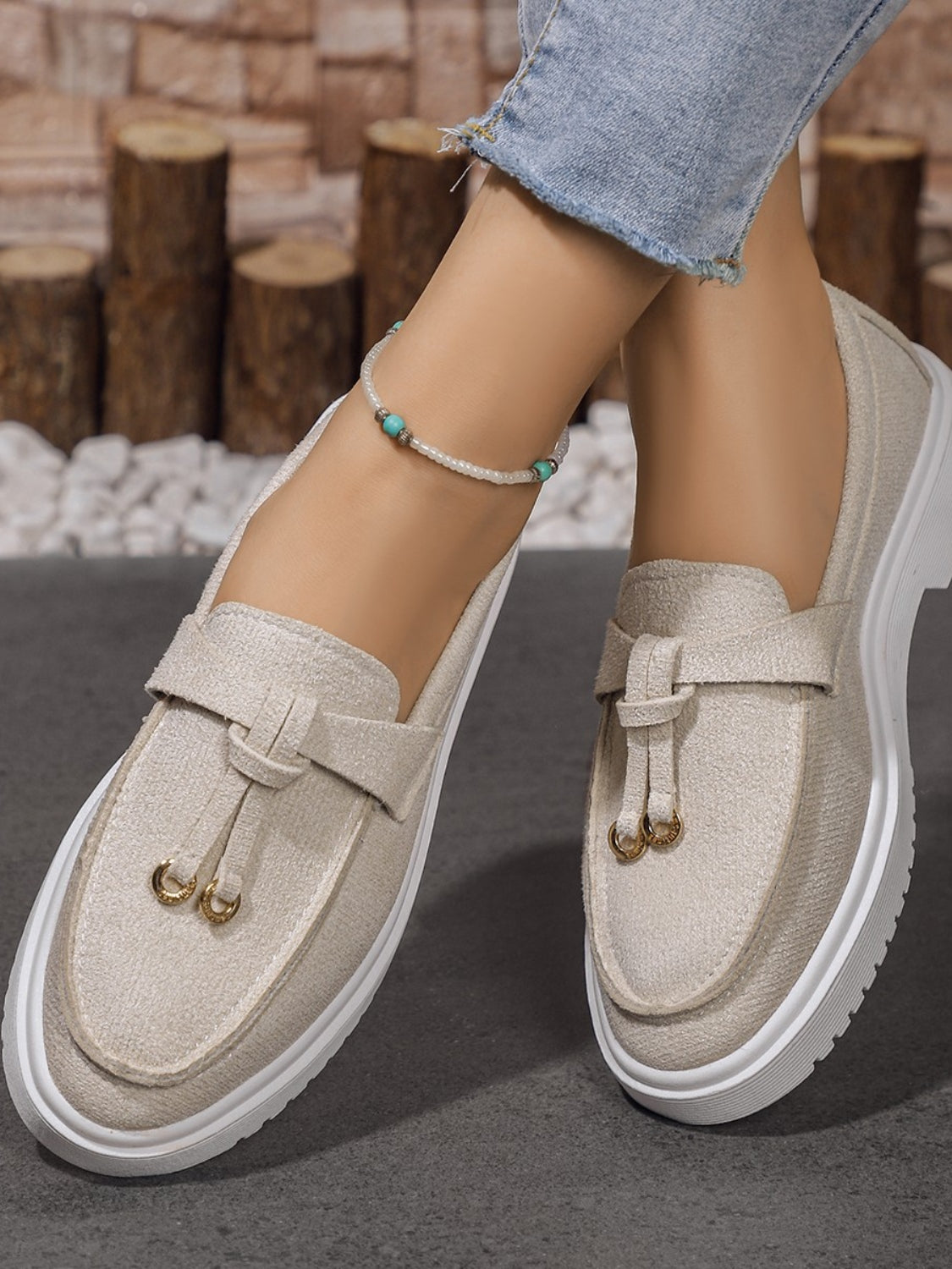 Slip On Tassel Flats - 3 Colors!