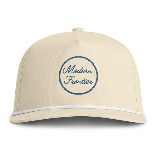 Modern Frontier Logo - Sunwashed Rope Cap