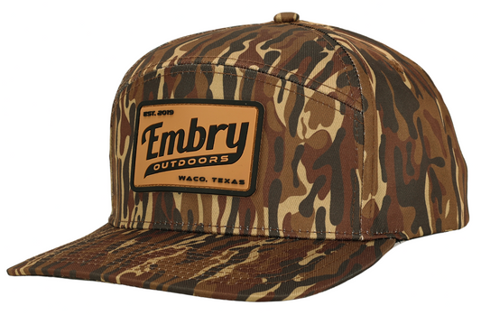 Brown Ranch 6 Panel "Retro" Trucker