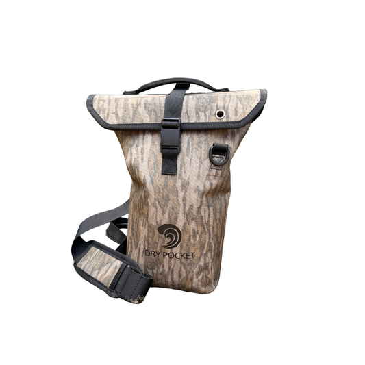 Waterproof Floating Dry Bag / Shell Bag - Mossy Oak Bottomland Camo (OUT OF STOCK - RESTOCK ARRIVES IN 4 WEEKS)