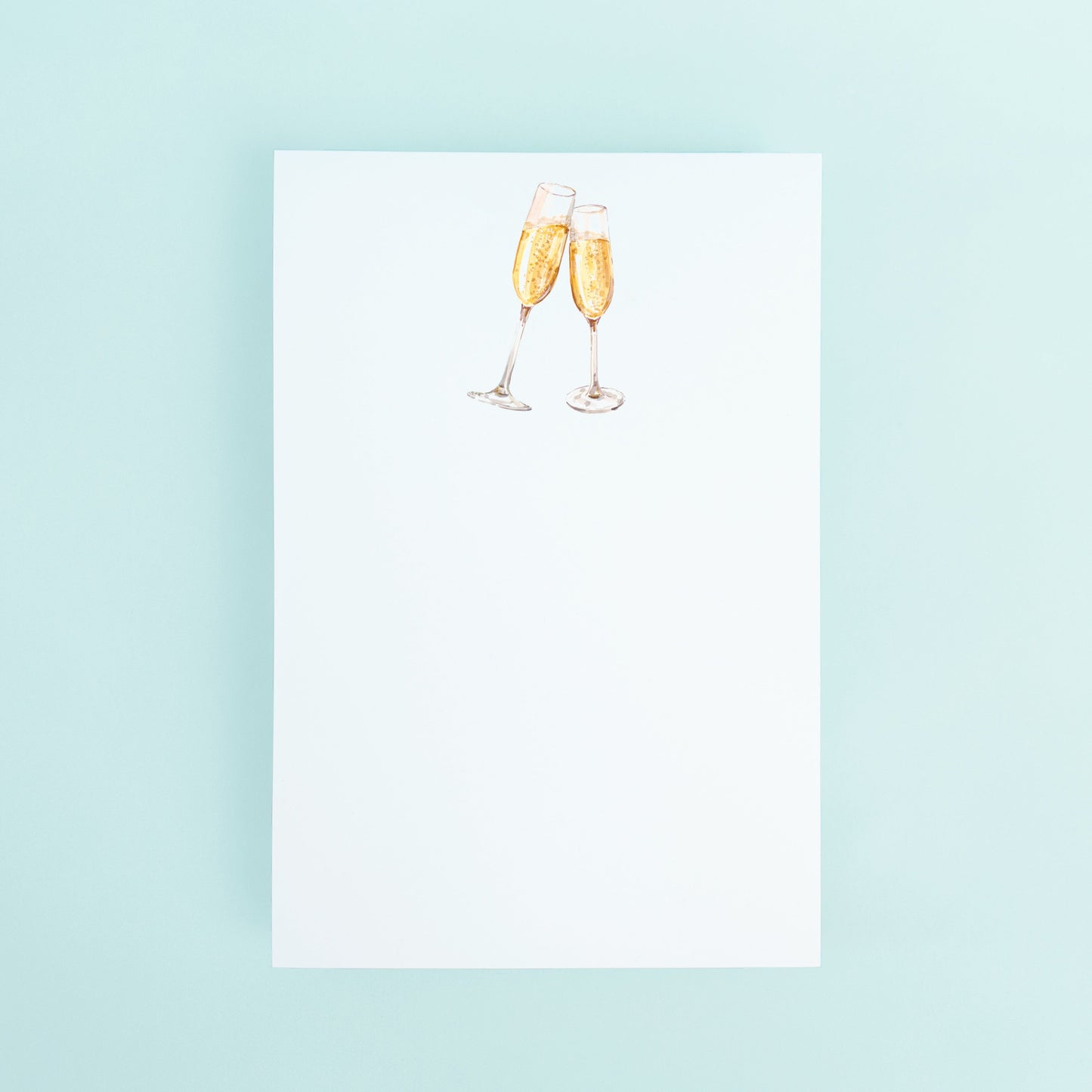 Champagne Clink Notepad