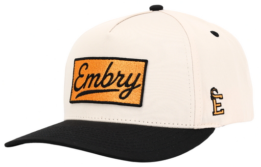 Cream/Black - Logo Patch