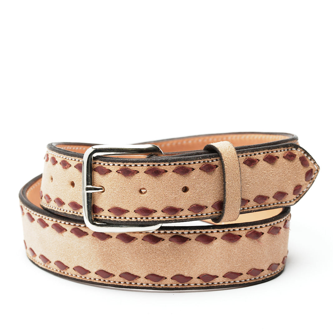 Roughout Buckstitch Belt