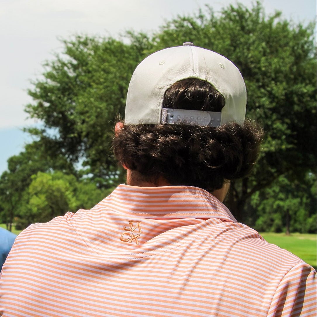 Gray & White Jack Hat