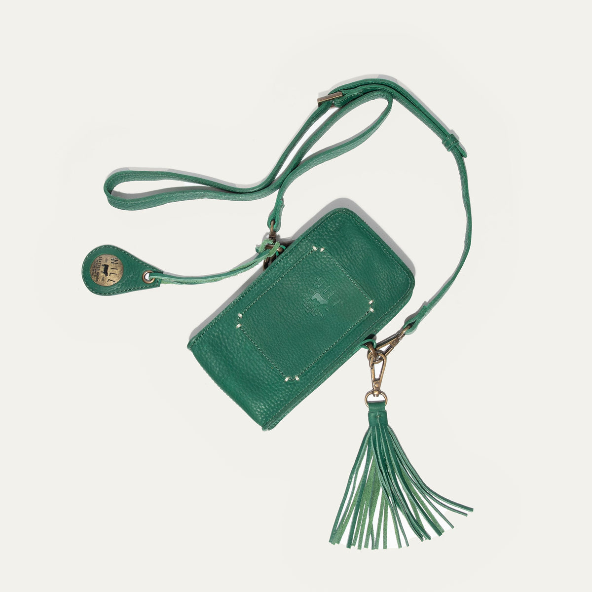 Signature Zip Phone Crossbody