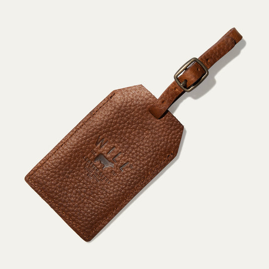 Leather Luggage Tag