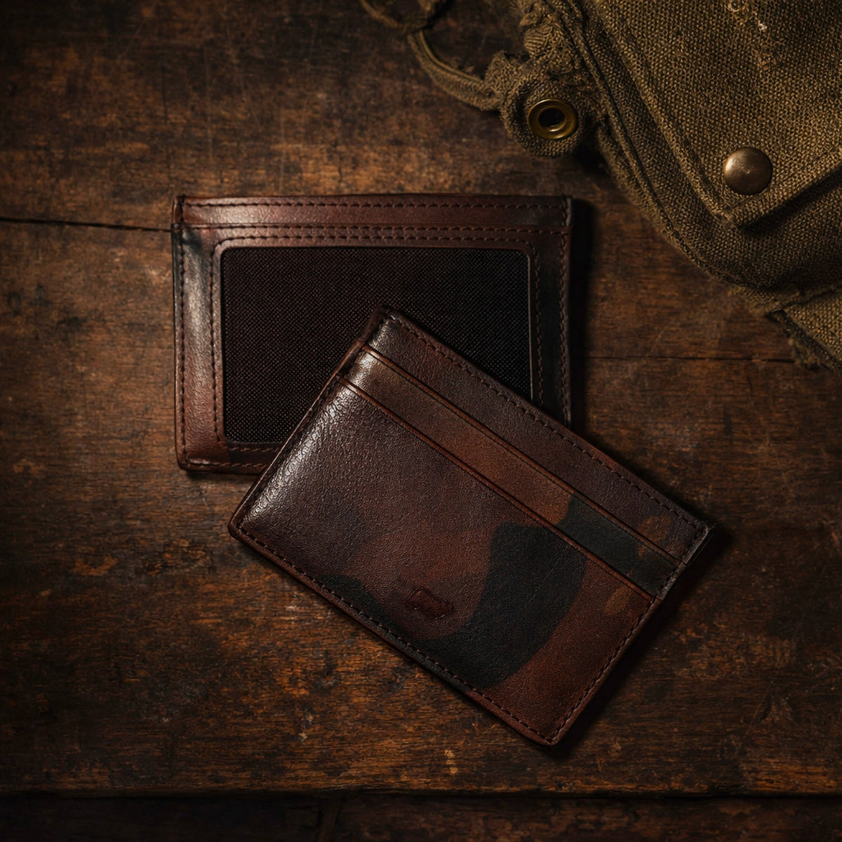 Military Front Pocket Card Case