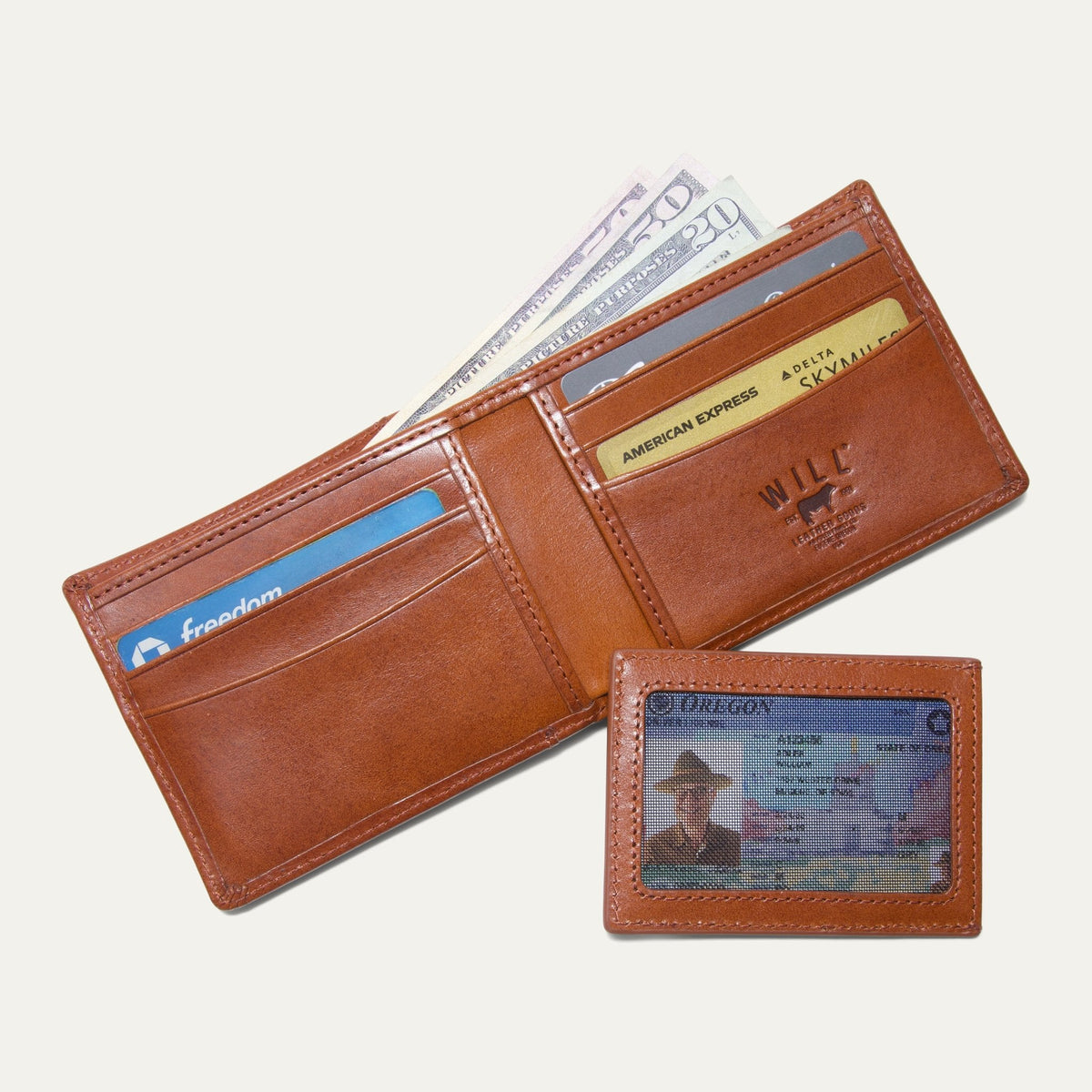 Companion Billfold Wallet Noir