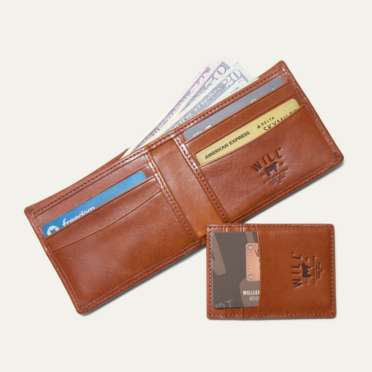 Companion Billfold Wallet Noir
