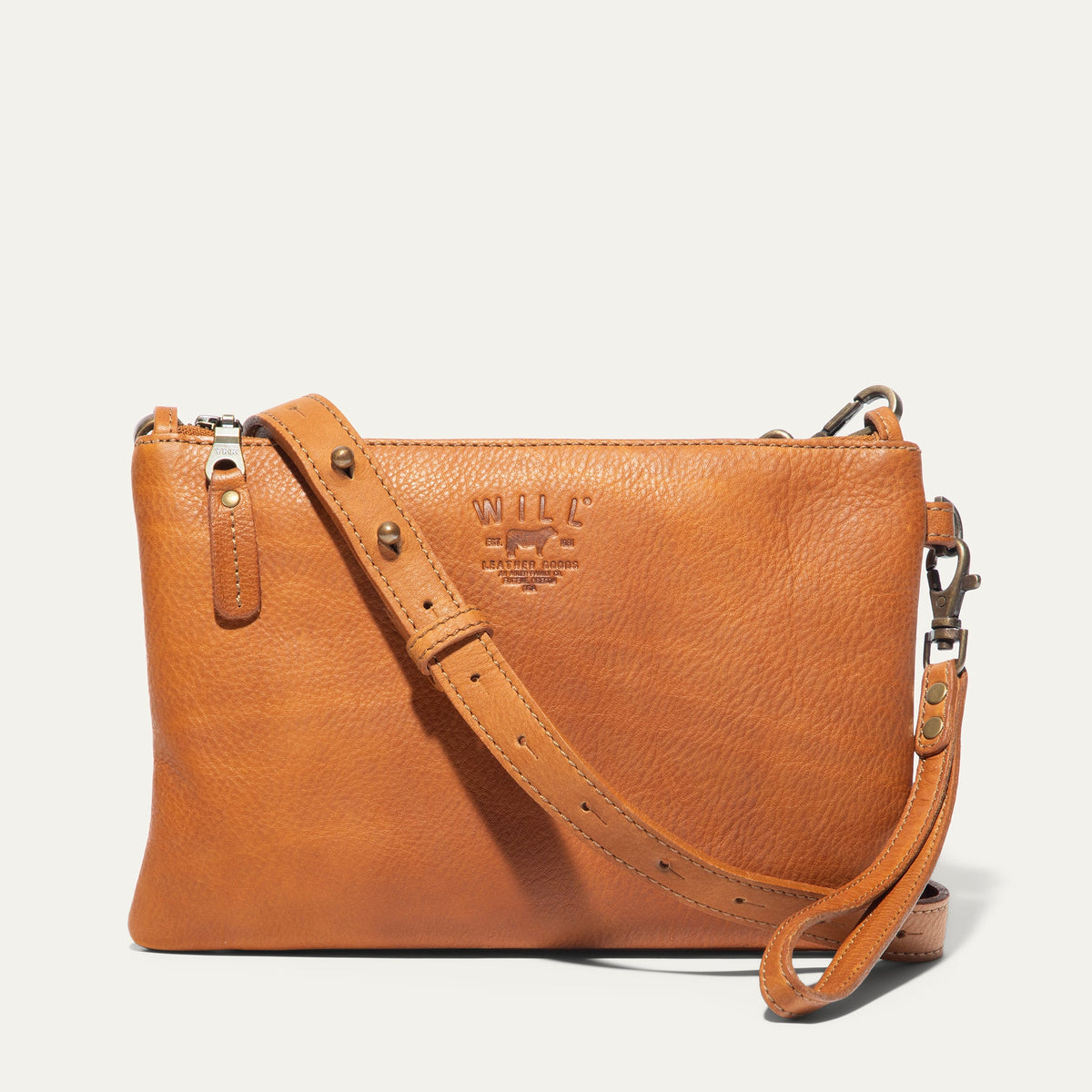 Zip Pouch Medium W/ Crossbody