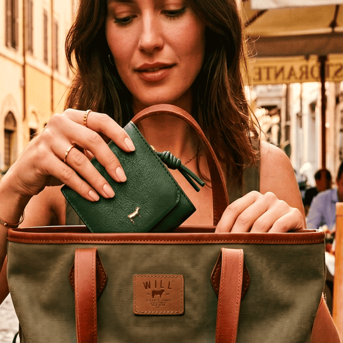 Italian French Purse