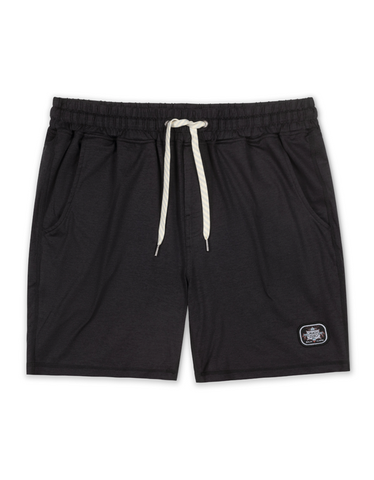 MACH ZERO LOUNGE SHORTS - BLACK