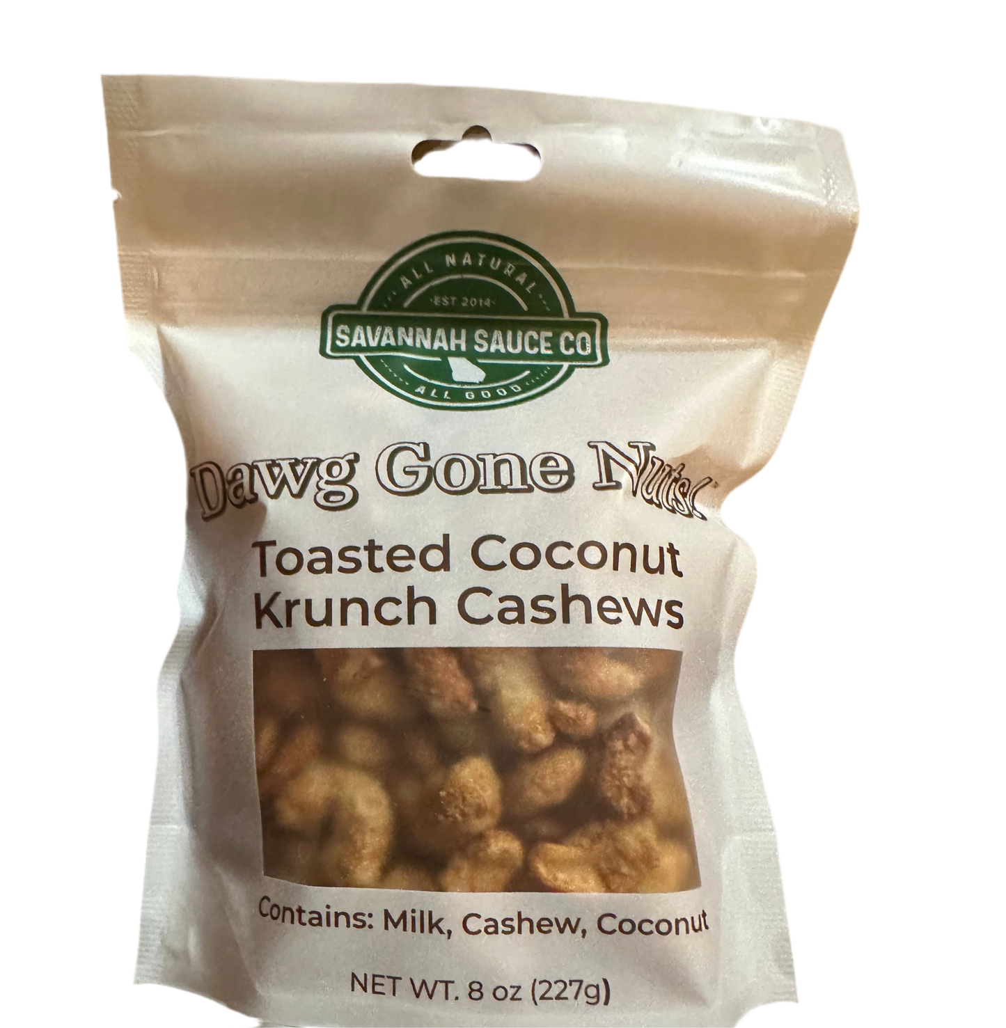 Dawg Gone Nuts Toasted Cashew Krunch (8 oz.)