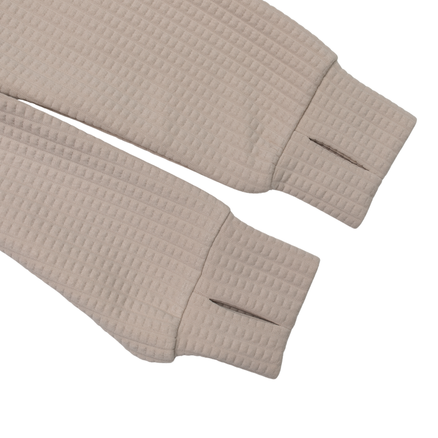 Women's Waffle 1/2 Zip (Oat)