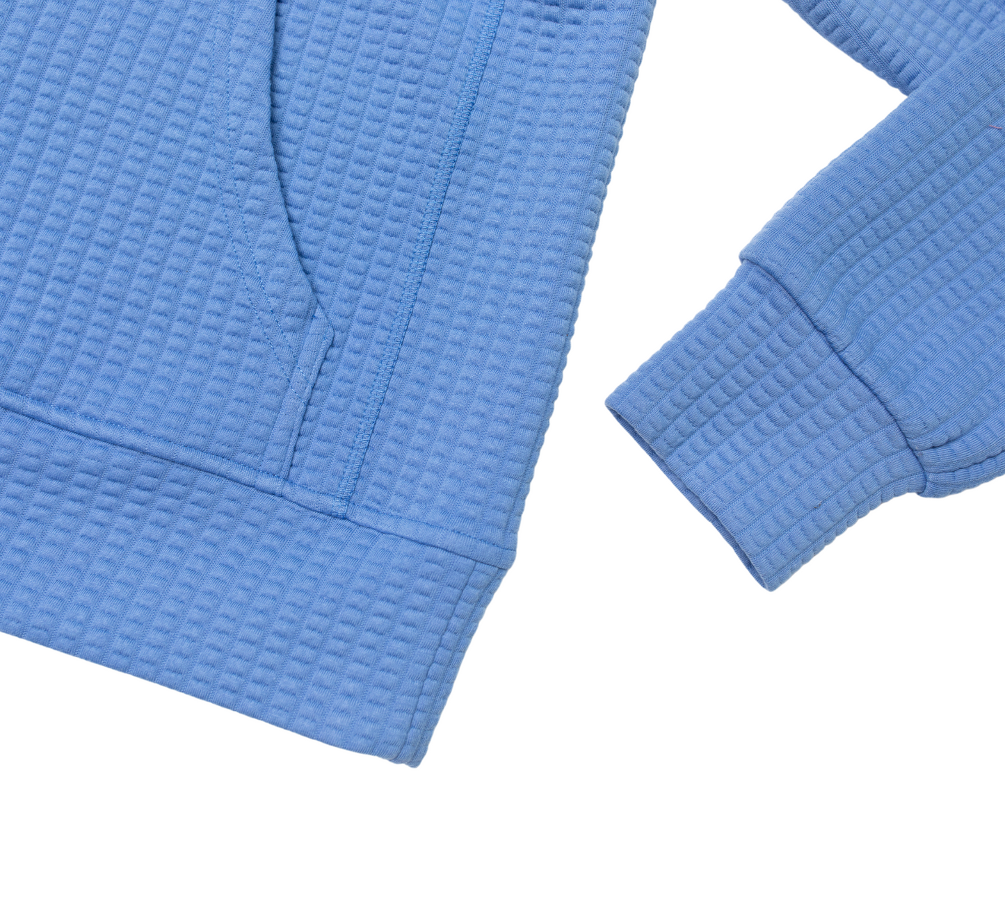 Women's Waffle 1/2 Zip (Hydrangea)