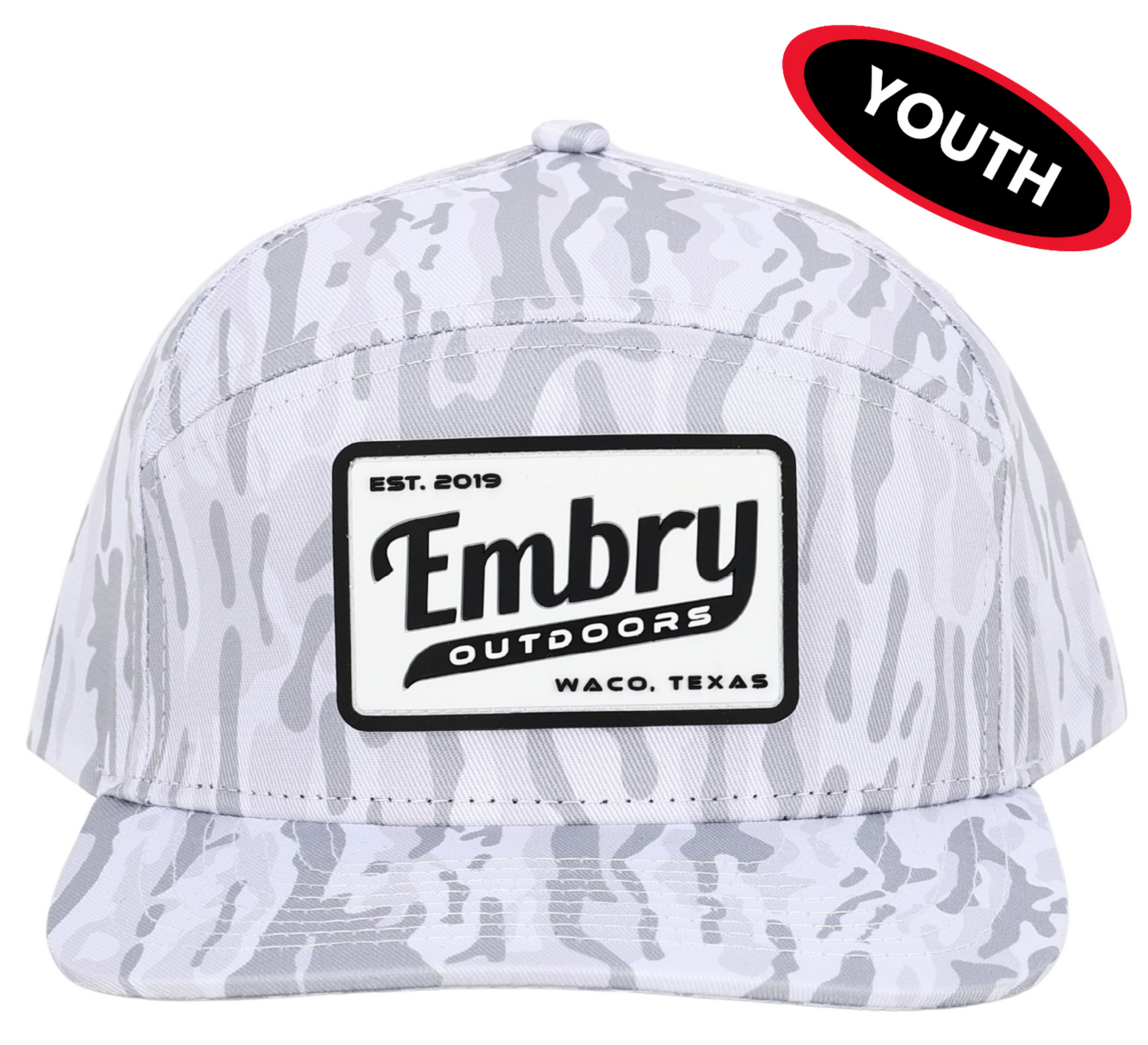 Youth White Ranch 6 Panel
