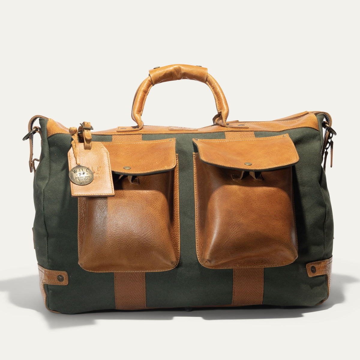Canvas + Leather Travel Duffle