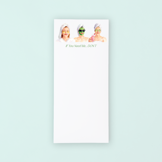 Spa Ladies List Pad