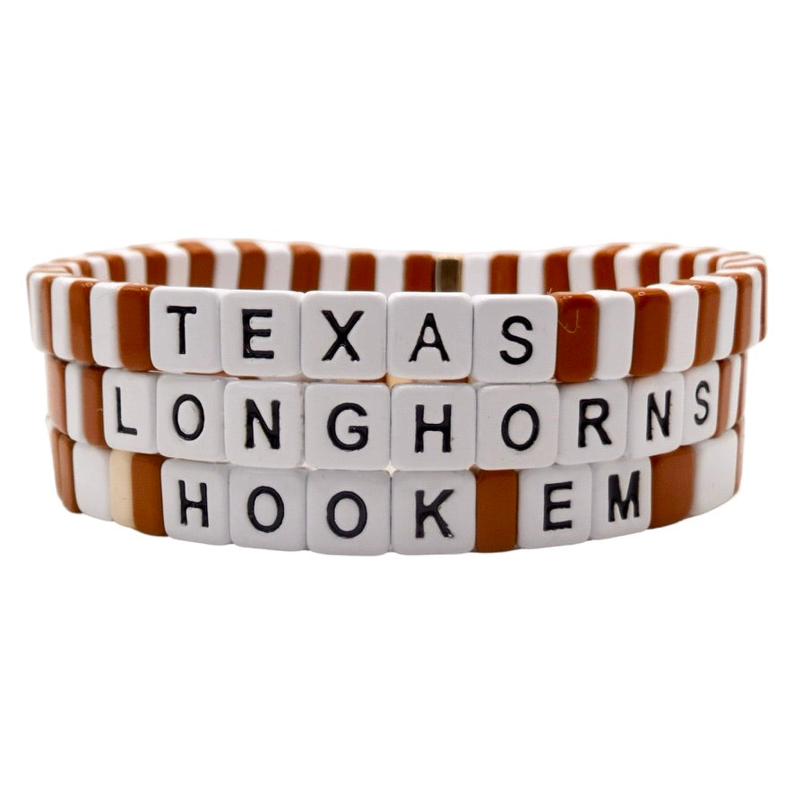University of Texas Longhorns Bracelets