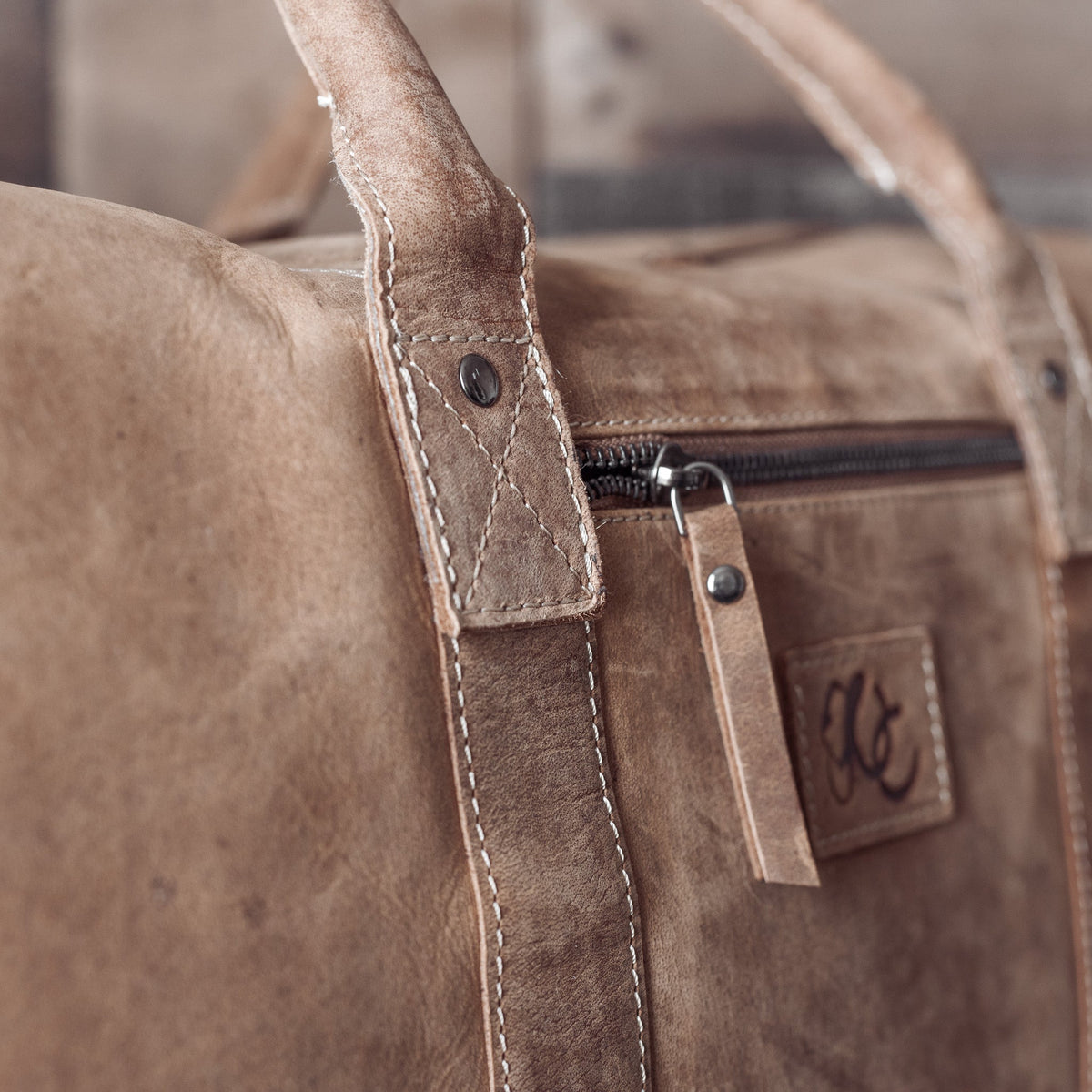 Leather Weekend Bag