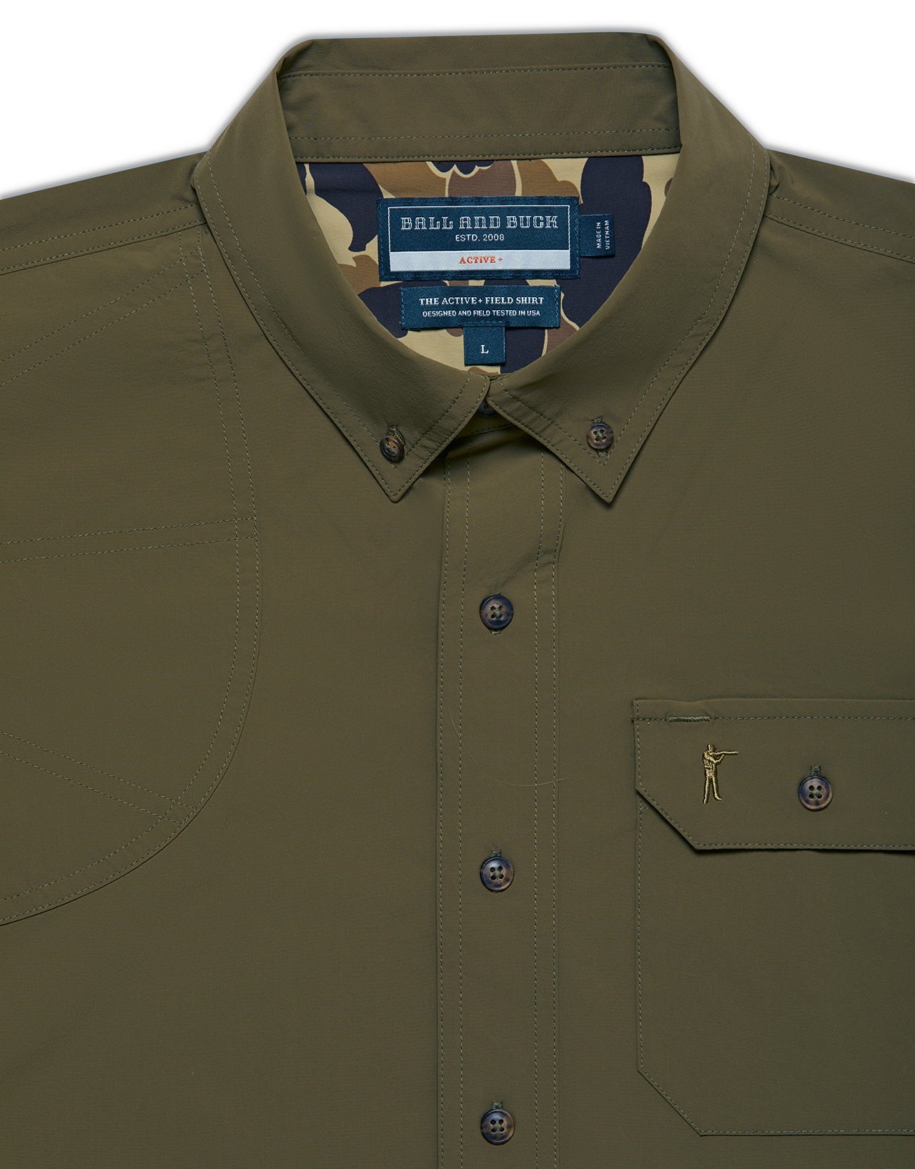 Active+ Field Shirt, Short Sleeve