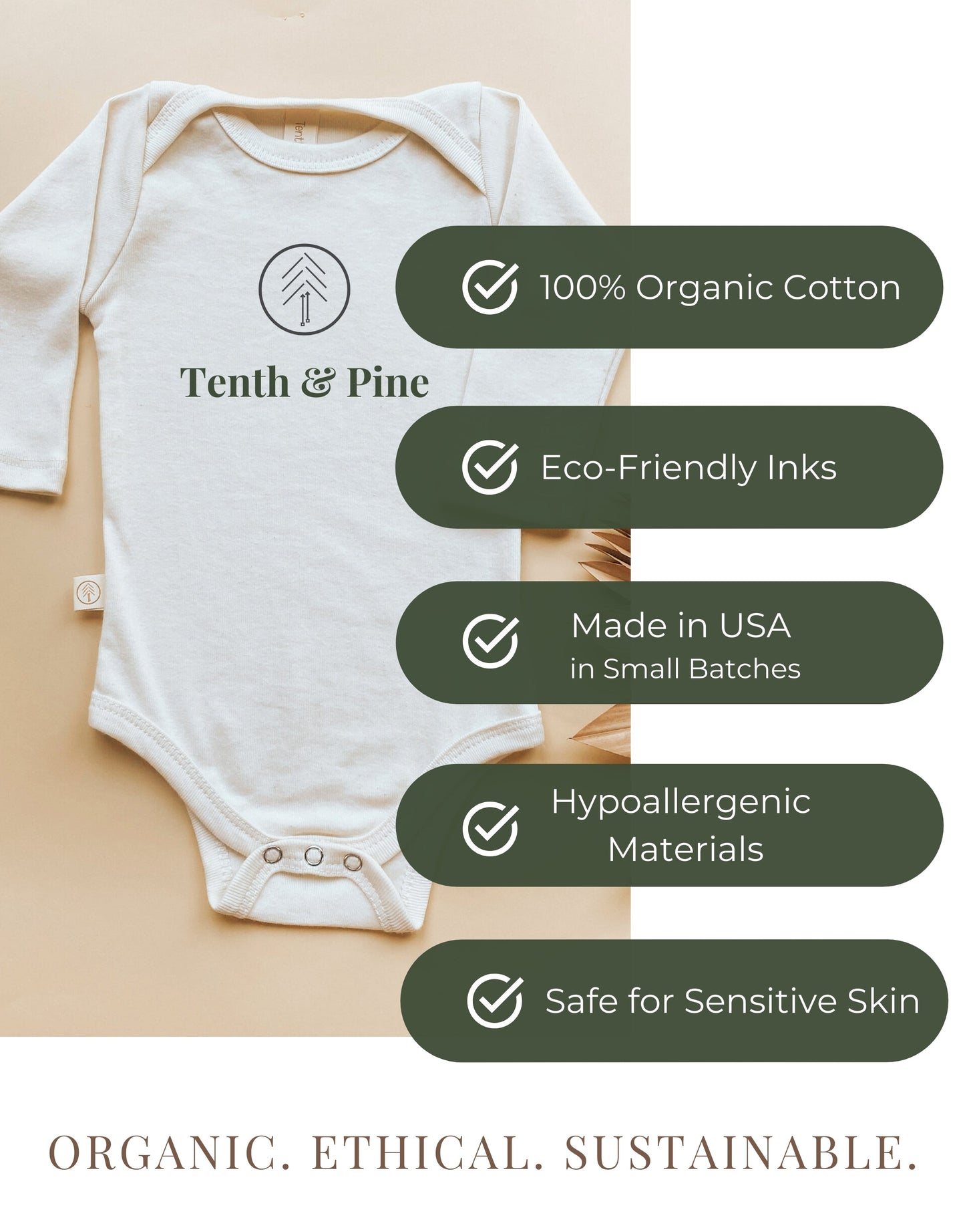 Pumpkin Patch Organic Bodysuit Long Sleeve