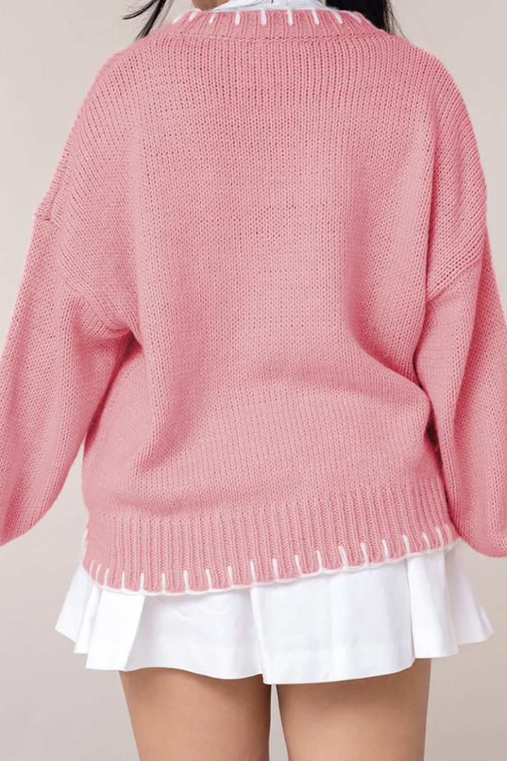 Bow Long Sleeve Sweater - 3 Color Options!