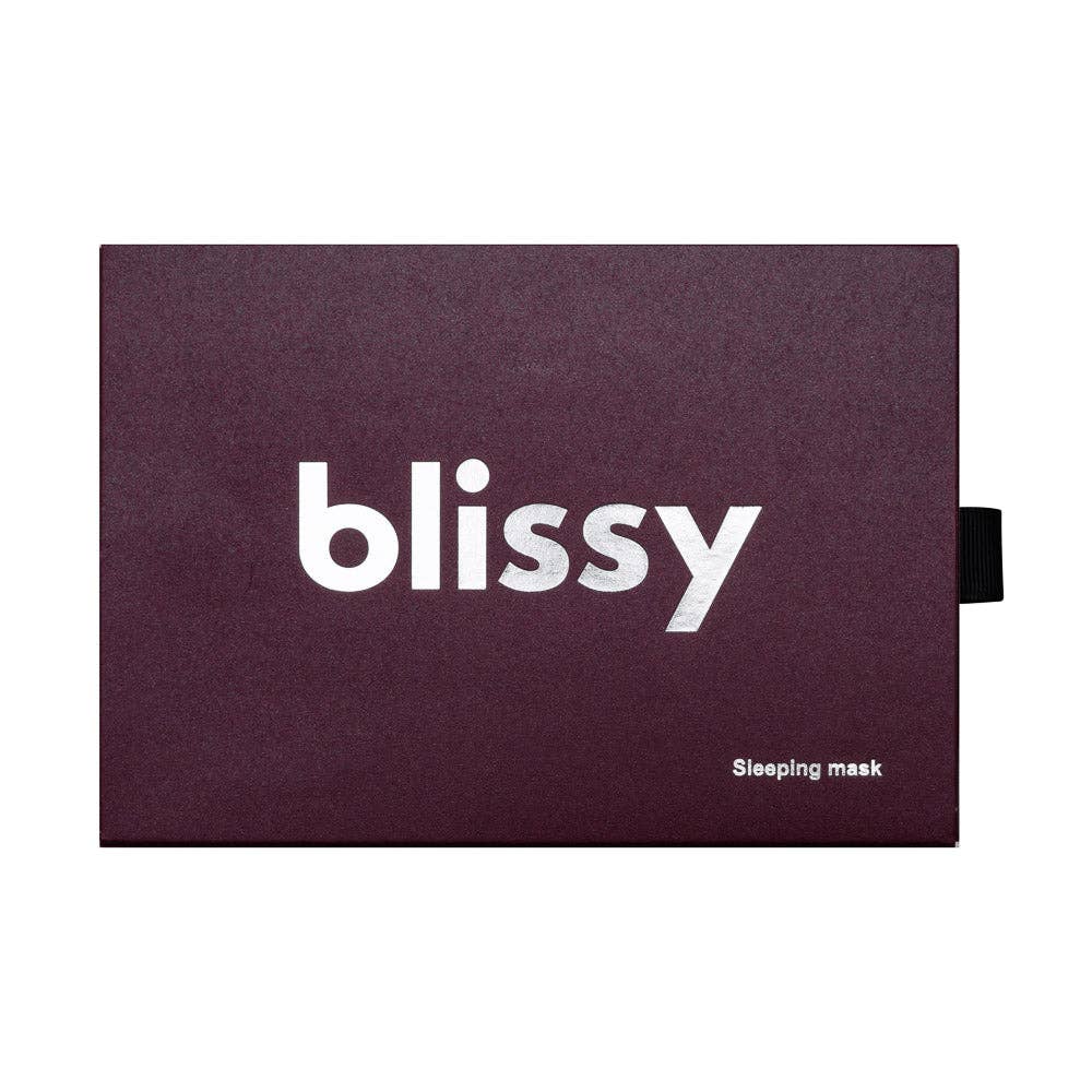 Blissy - Sleep Mask - Burgundy