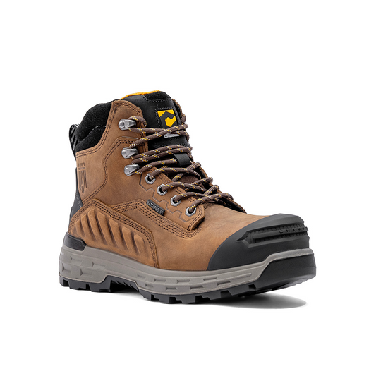 Wildwood 6” Waterproof Comp Toe Boot – Brown - Built in USA