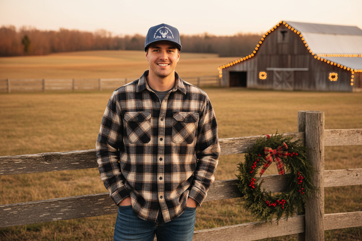 Buck Around And Find Out Embroidered Premium Trucker Hat - Blue