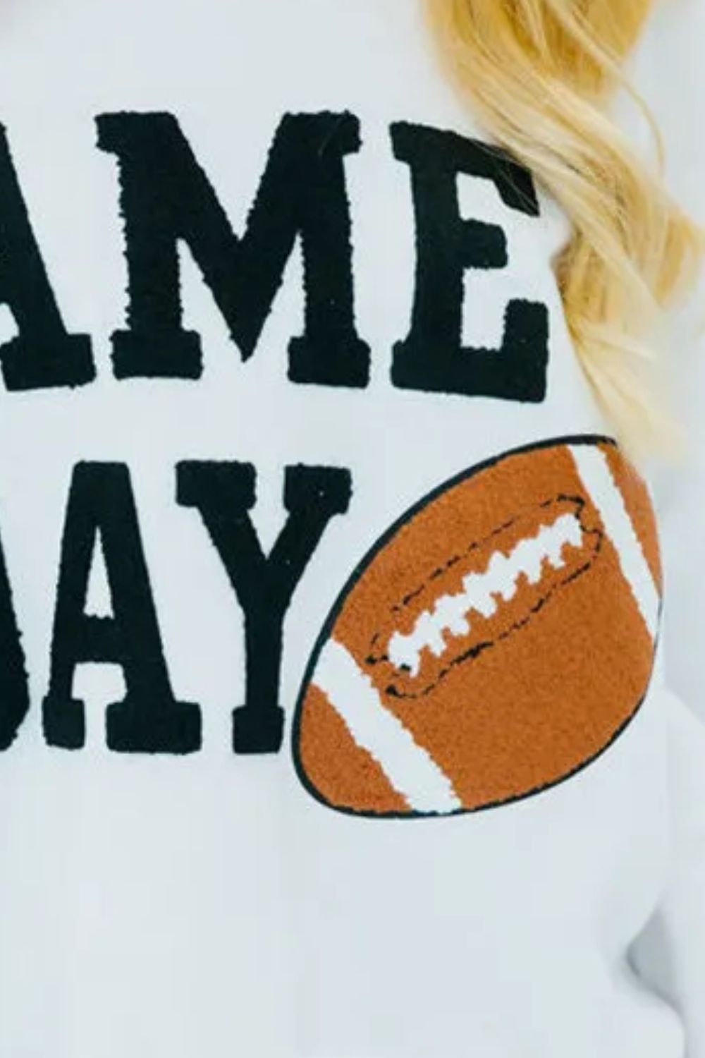 GAME DAY Football Long Sleeve Sweatshirt