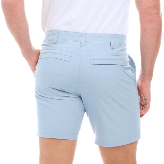 Coastal Blue Travel Shorts