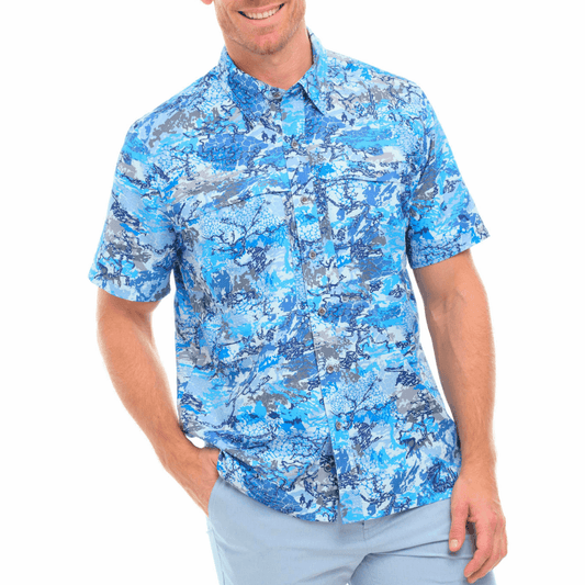 GameGuard Blue Digital Explorer Shirt