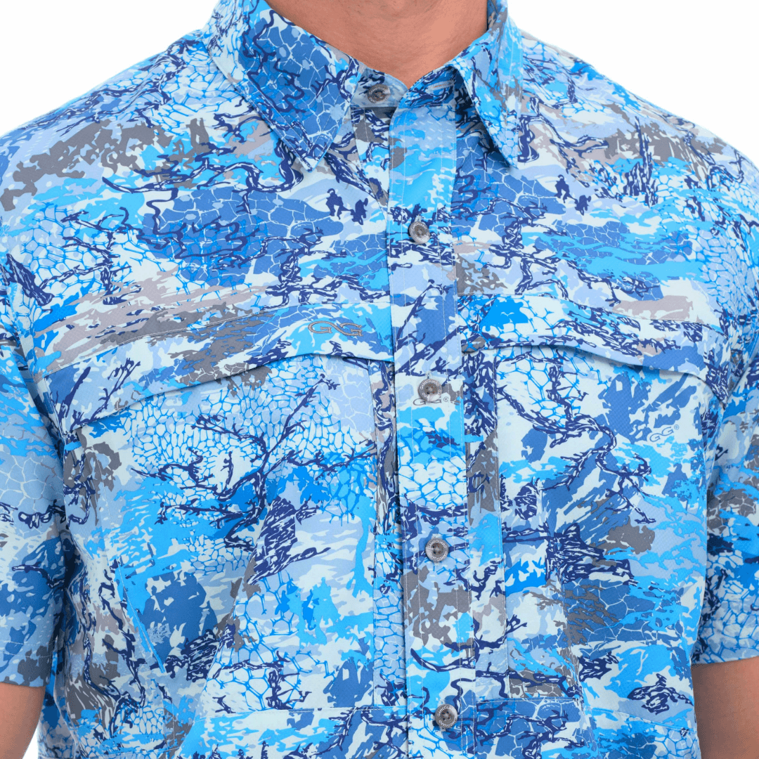 GameGuard Blue Digital Explorer Shirt
