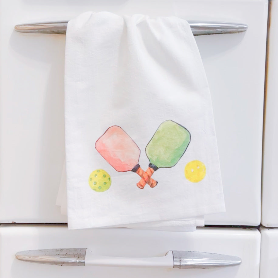 Pickleball Tea Towel