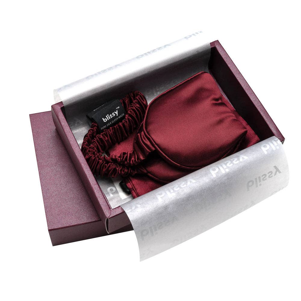 Blissy - Sleep Mask - Burgundy