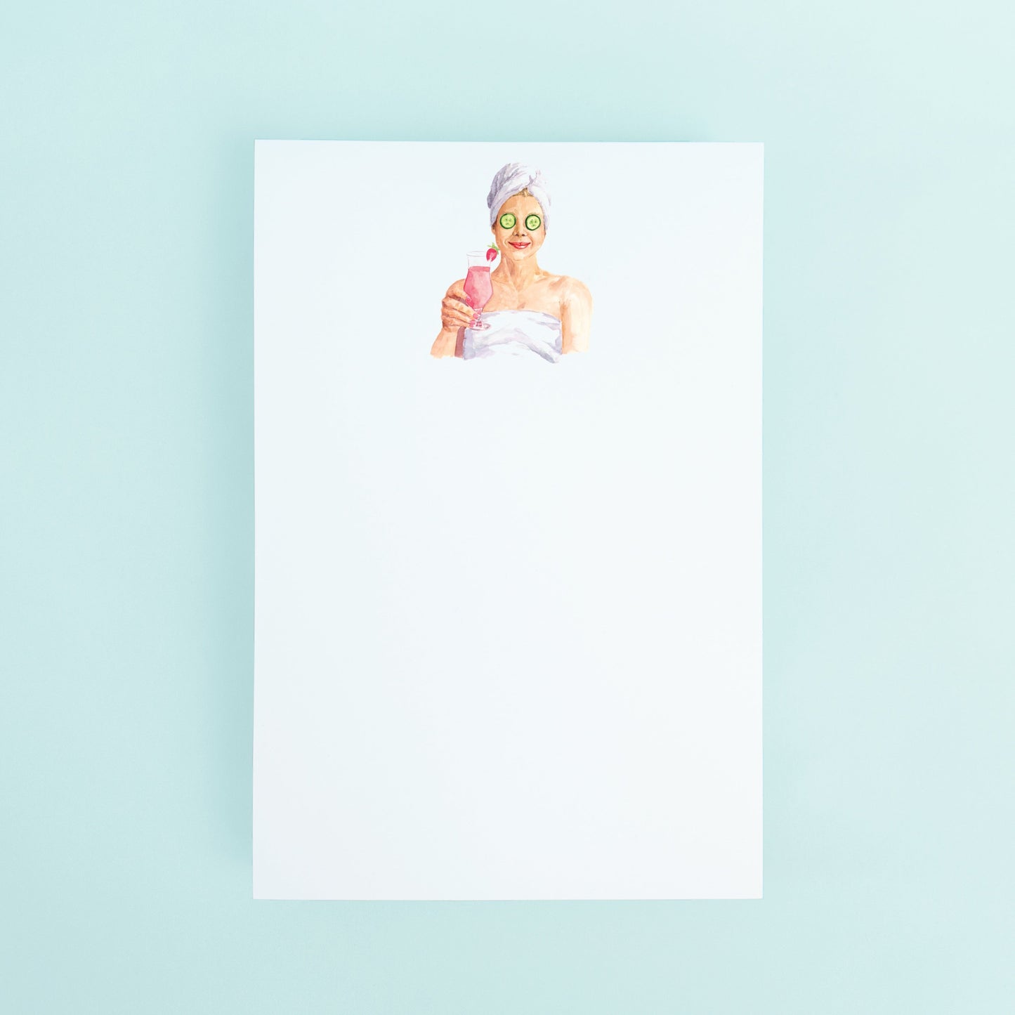 Cucumber Eyes Notepad