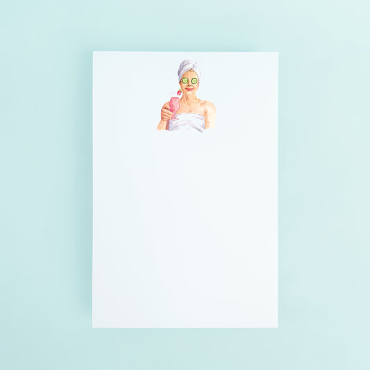 Cucumber Eyes Notepad