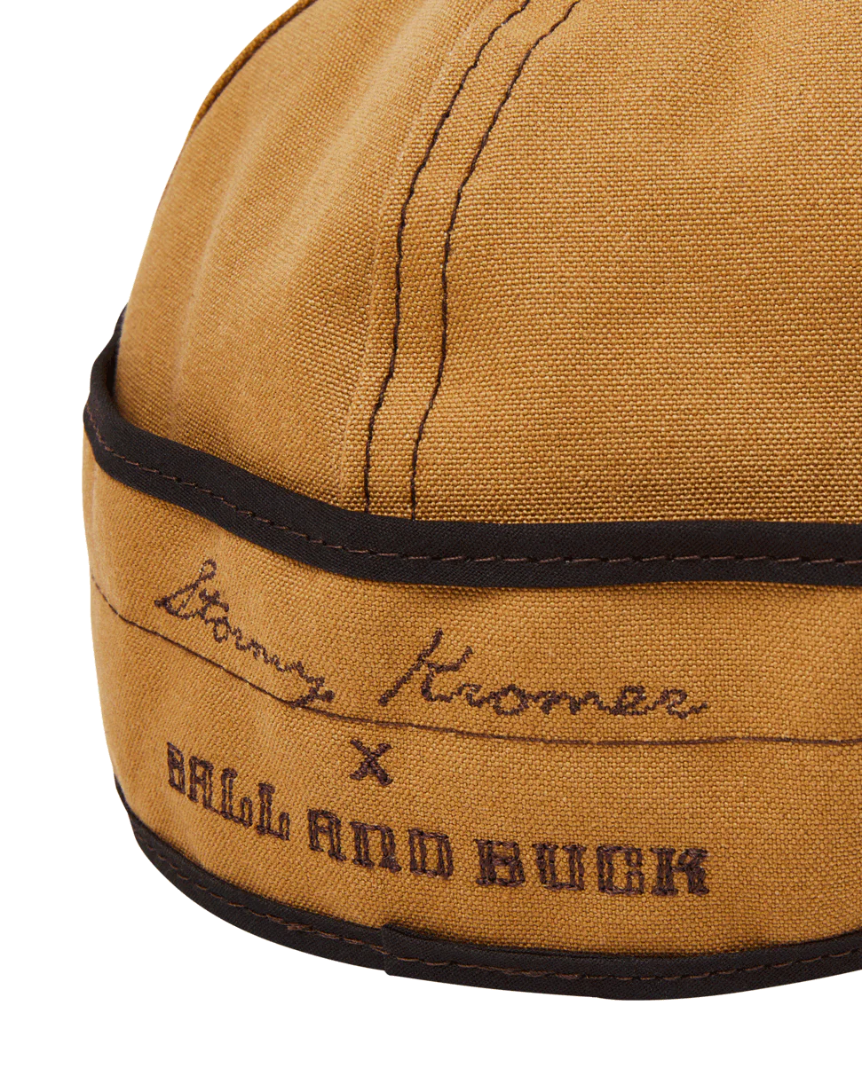 Stormy Kromer x Ball and Buck Original Cap in Signature Canvas