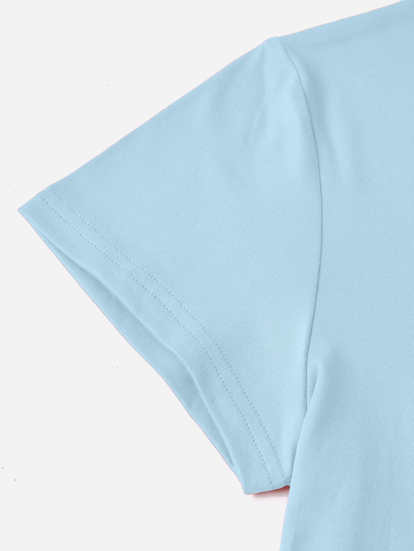 MAMA Pastel Color & Leopard Short Sleeve T-Shirt