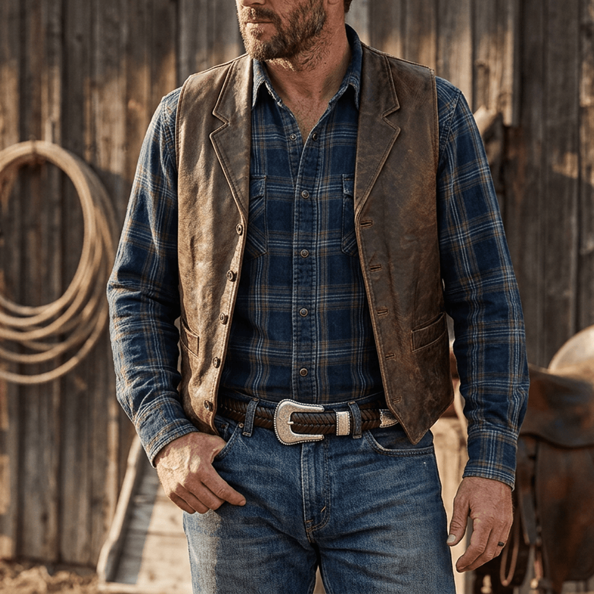 Western Lace Belt
