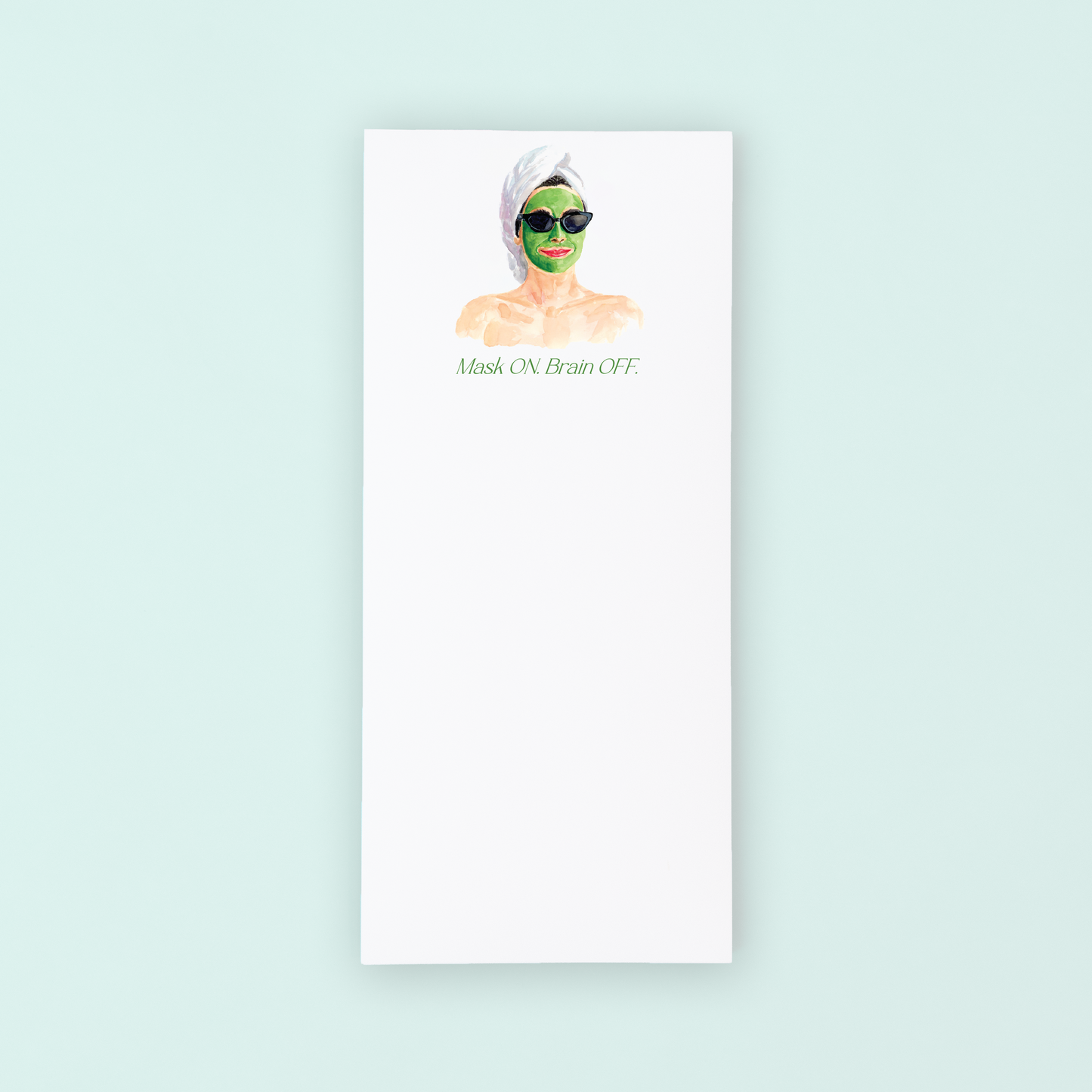 Green Mask List Pad