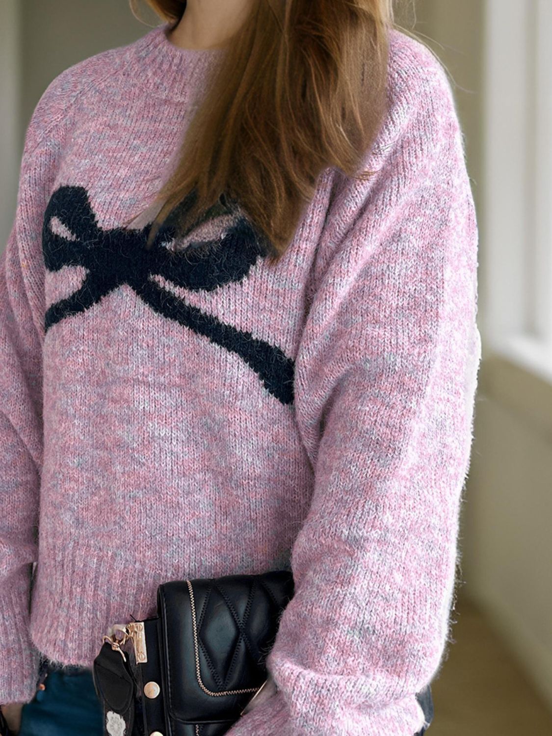 Bow Sweater - 4 Color Options