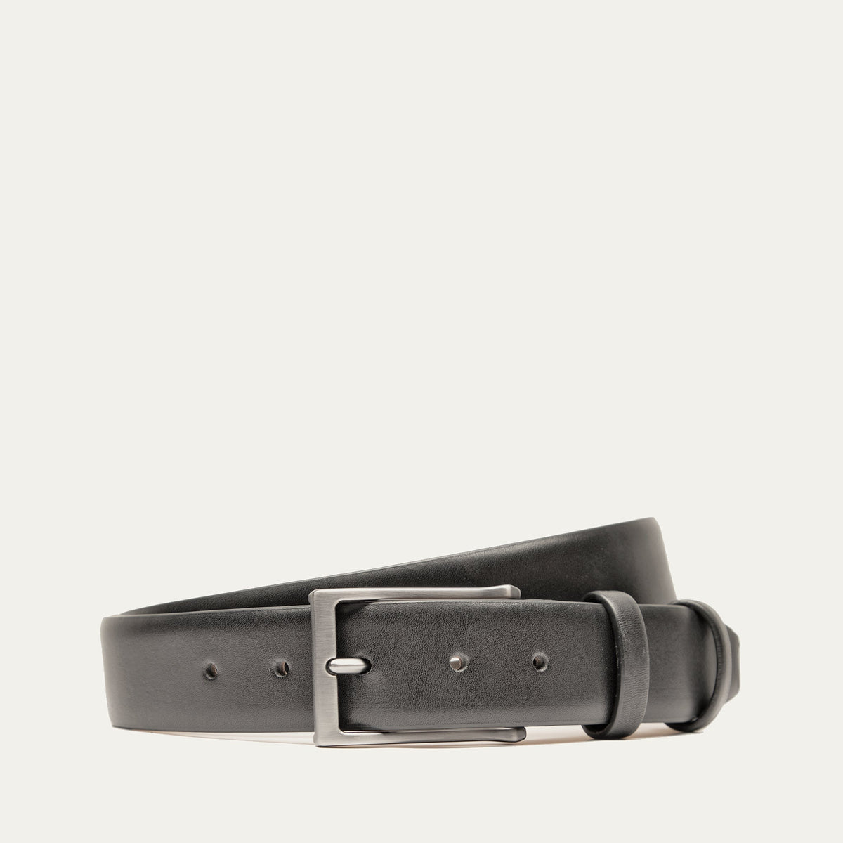 Glazed Calfskin Belt