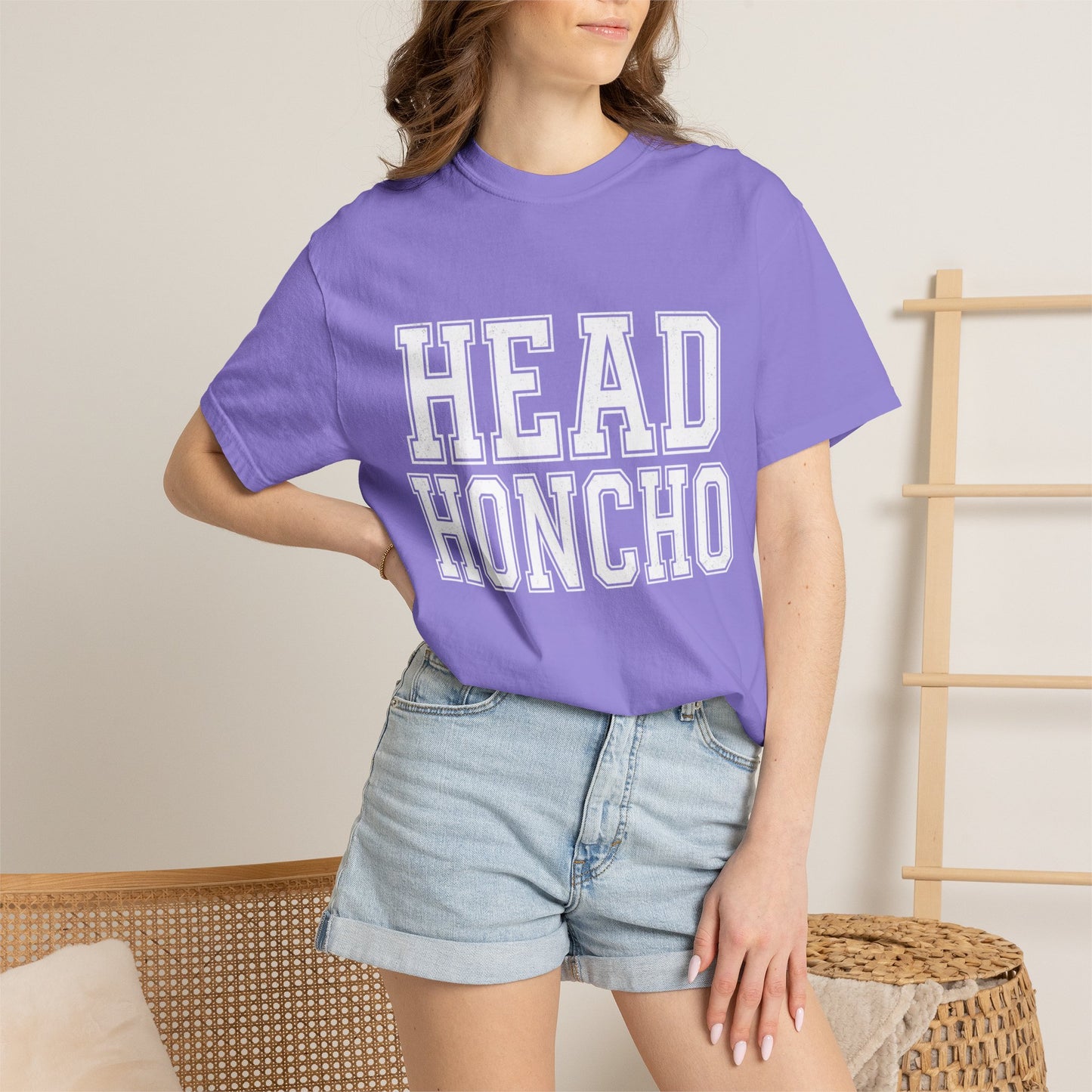 Head Honcho T-Shirt — Vintage Collegiate Graphic Tee