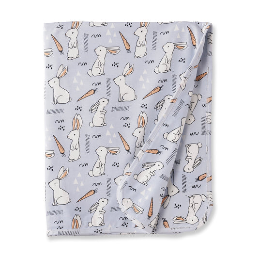 Cottontail Crew Bamboo Easter Stroller Blanket for Baby