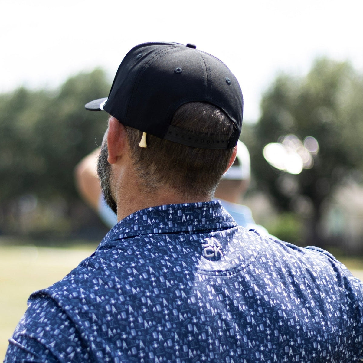 Jack Flag Black & White Hat