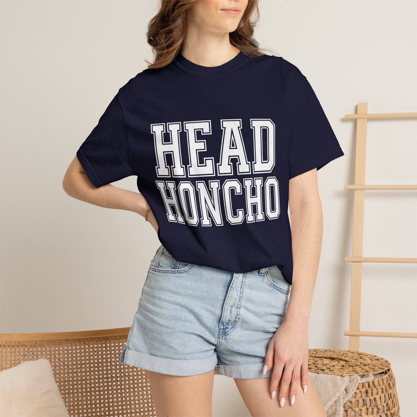 Head Honcho T-Shirt — Vintage Collegiate Graphic Tee