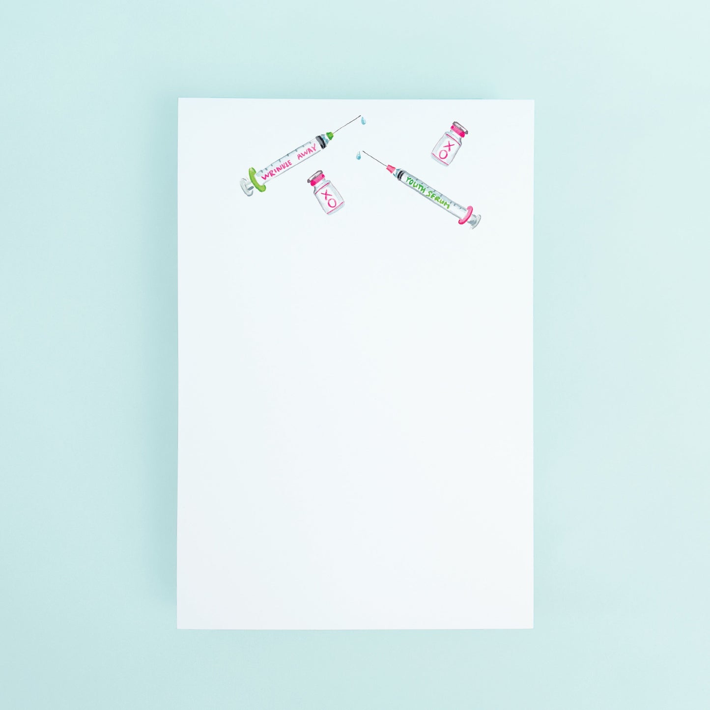 Botox Needles Notepad