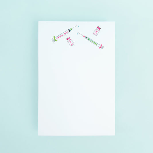 Botox Needles Notepad